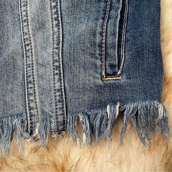 AEO cutoff denim jacket - Picture 6 of 7